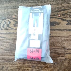 New! Kirkland Signature Men’s Commuter Pant Blue UPF 50 Stretch Wick Size 34x29!